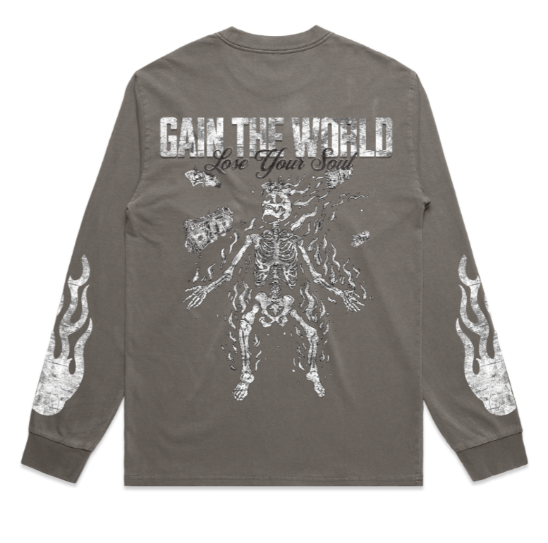 NOBLE COLLECTIVE GAIN THE WORLD HEAVY LONG SLEEVE