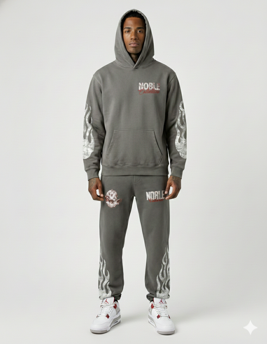 NOBLE COLLECTIVE GAIN THE WORLD HEAVY HOODIE