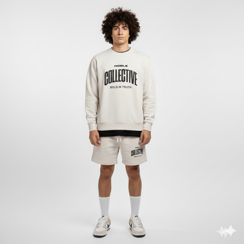 NOBLE COLLECTIVE TEAM RELAX FADED SHORTS