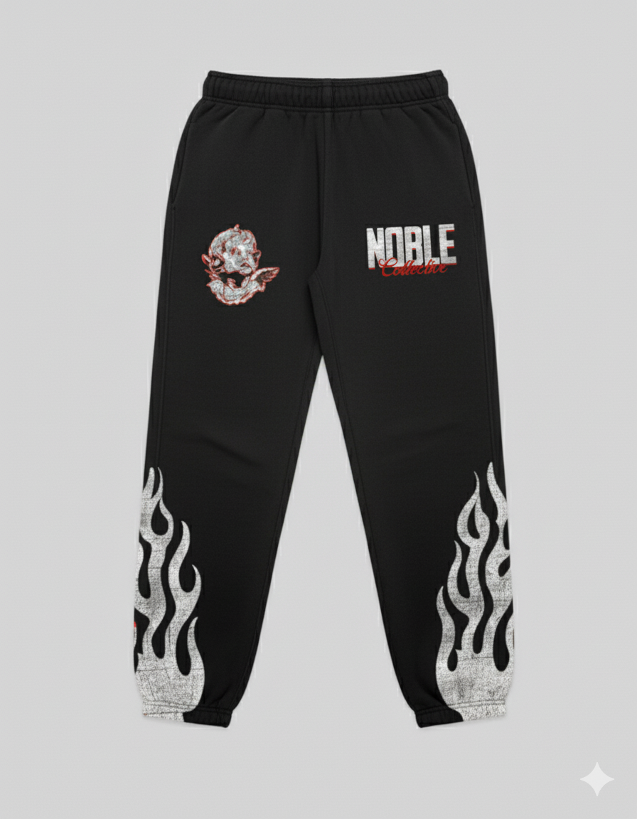NOBLE COLLECTIVE GAIN THE WORLD HEAVY SWEATPANTS