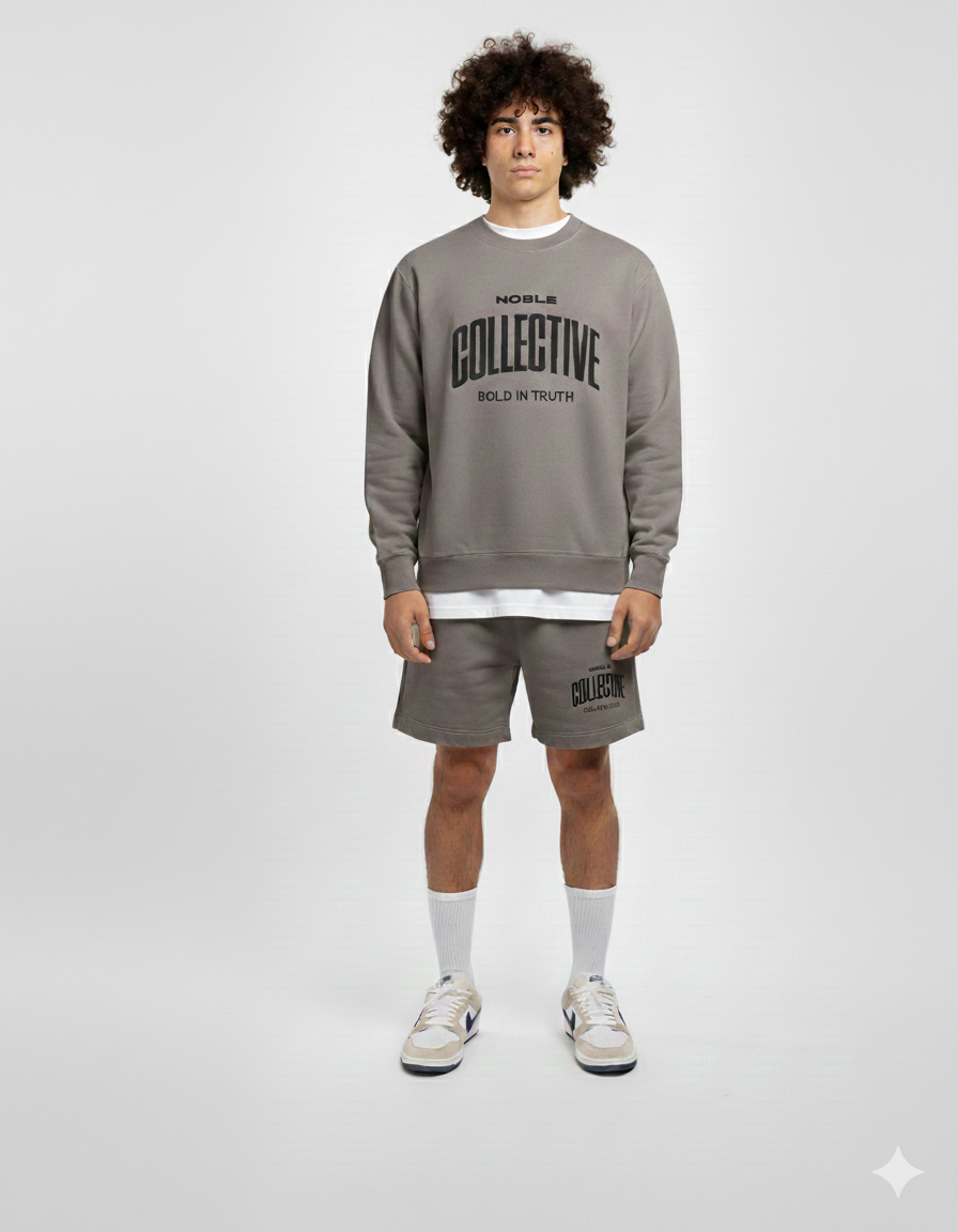 NOBLE COLLECTIVE TEAM RELAX FADED SHORTS