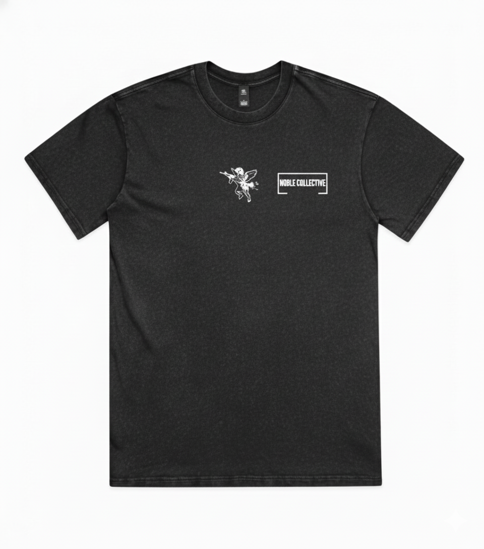 NOBLE COLLECTIVE REFINED BY FIRE STONE HEAVY WASHED TEE