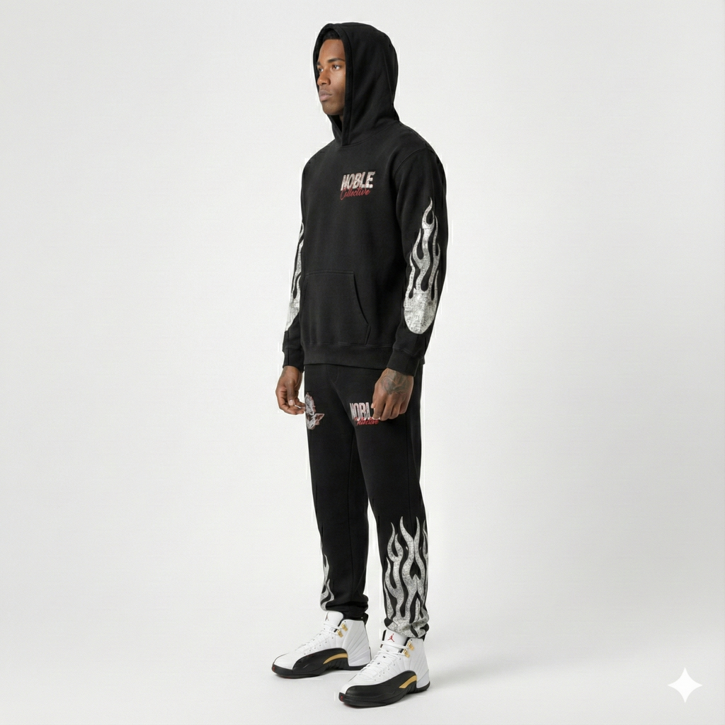NOBLE COLLECTIVE GAIN THE WORLD HEAVY HOODIE