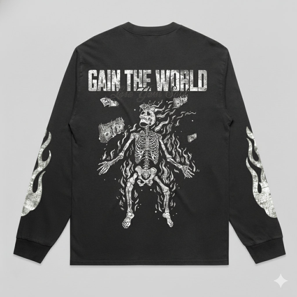 NOBLE COLLECTIVE GAIN THE WORLD HEAVY LONG SLEEVE