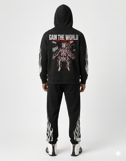 NOBLE COLLECTIVE GAIN THE WORLD HEAVY HOODIE