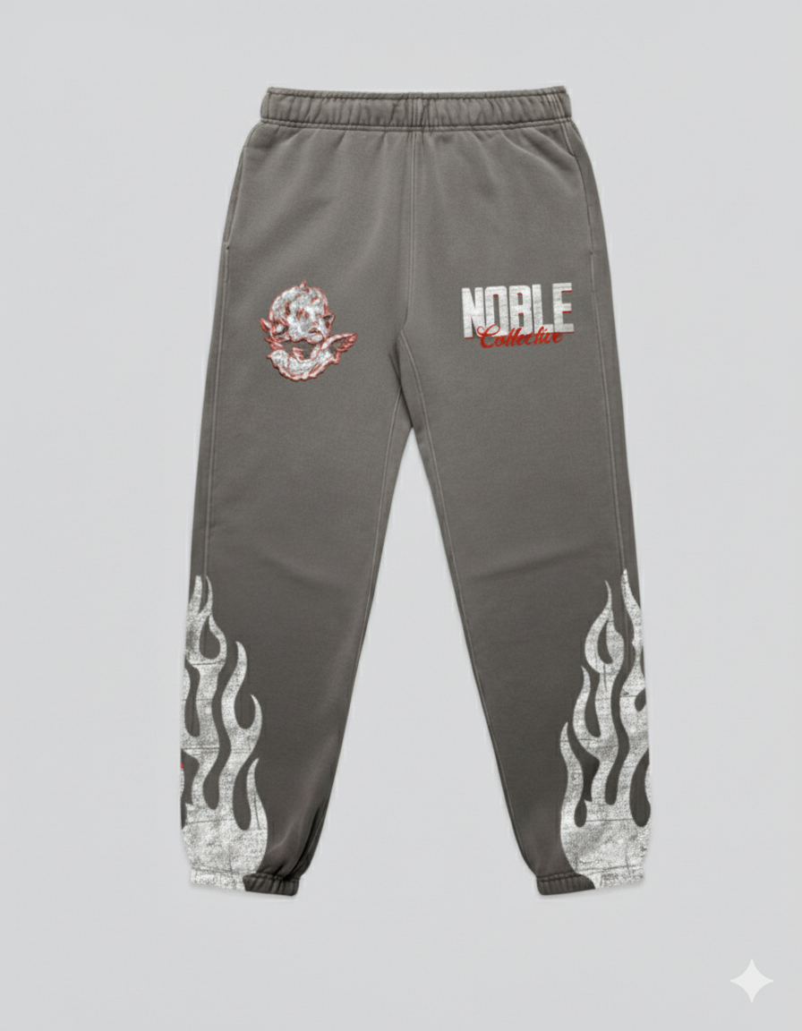 NOBLE COLLECTIVE GAIN THE WORLD HEAVY SWEATPANTS