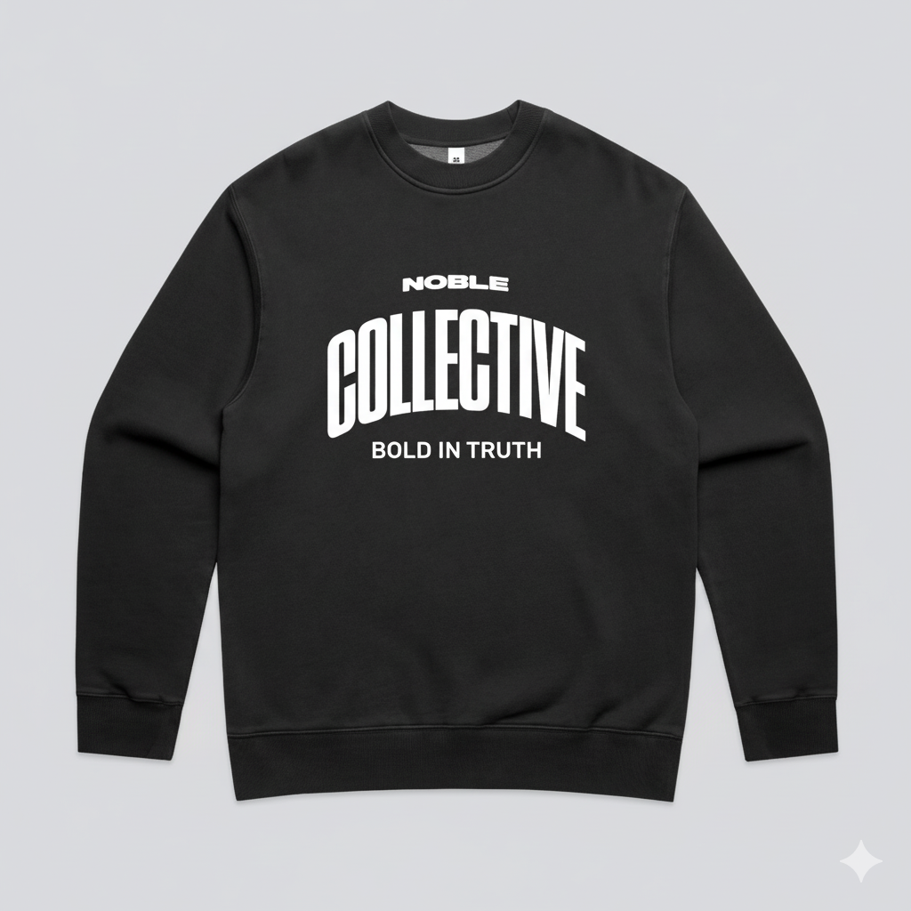 NOBLE COLLECTIVE BOLD IN TRUTH TEAM HEAVY SWEATER