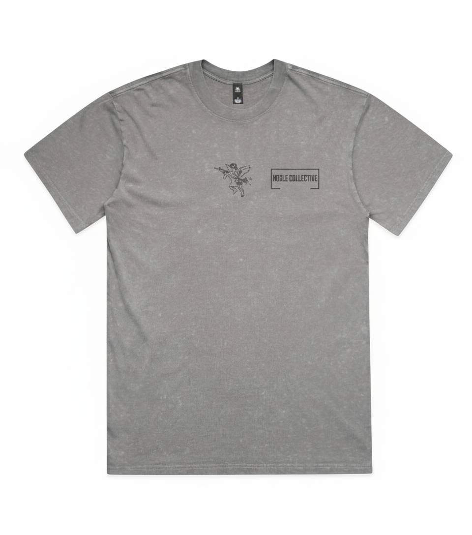 NOBLE COLLECTIVE REFINED BY FIRE STONE HEAVY WASHED TEE