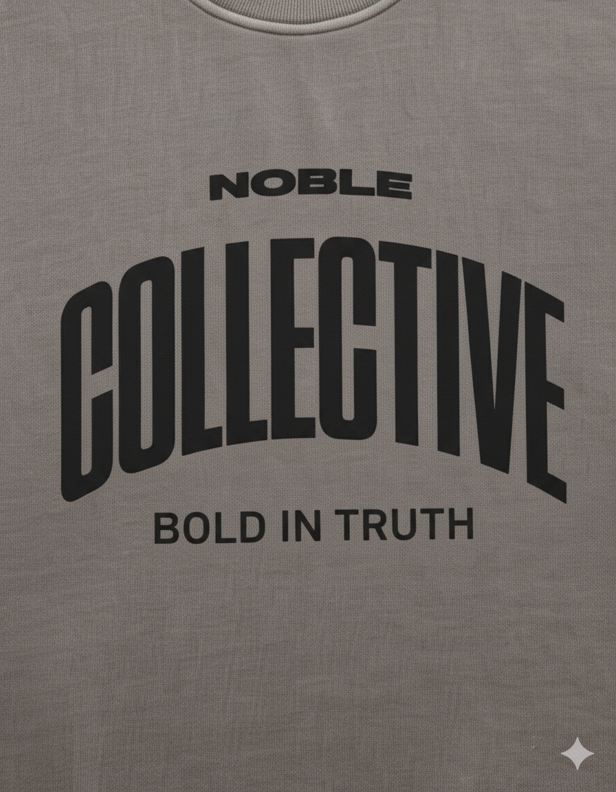 NOBLE COLLECTIVE BOLD IN TRUTH TEAM HEAVY SWEATER
