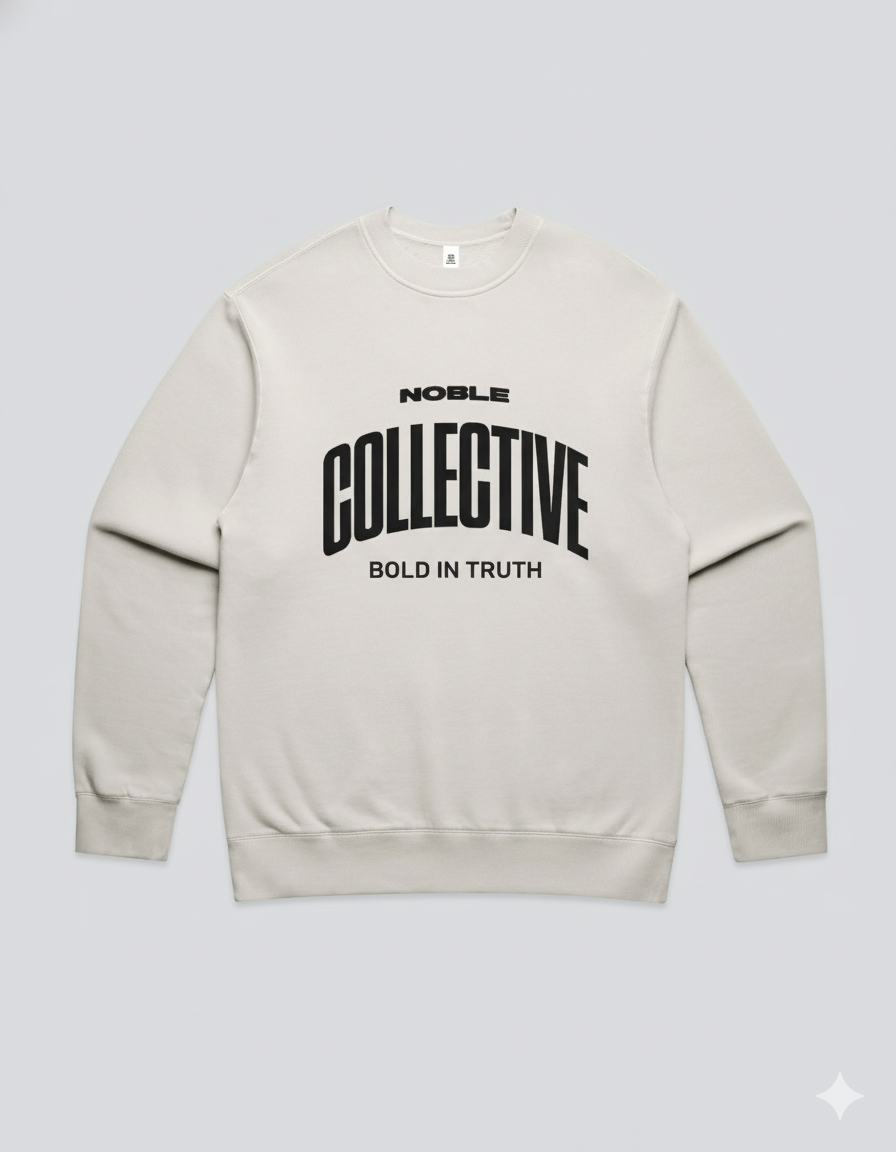 NOBLE COLLECTIVE BOLD IN TRUTH TEAM HEAVY SWEATER