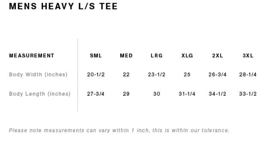 NOBLE COLLECTIVE HEAVY LS TEAM TEE